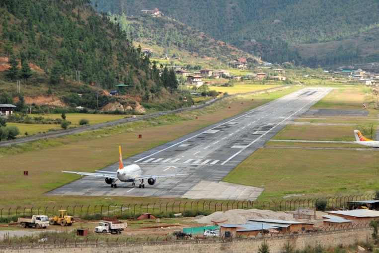Aeroporto internazionale di Paro, Bhutan