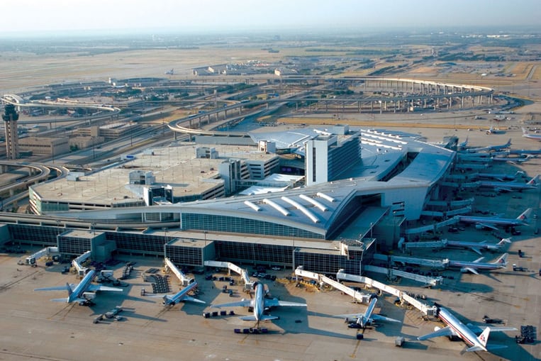 Aeroporto internazionale di Dallas/Fort Worth - Dallas, USA - 6963 ettari