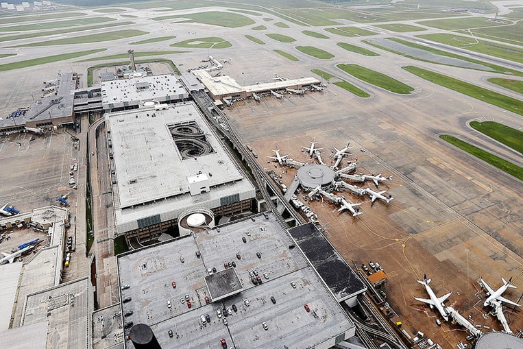 Aeroporto intercontinentale George Bush (IAH) - Houston, TX, USA - 4.451 ettari