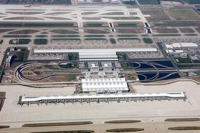 Aeroporto internazionale di Shanghai Pudong (PVG) - Shanghai, Cina - 3988 ettari