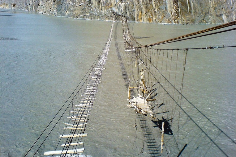 Il ponte Hussaini - Pakistan