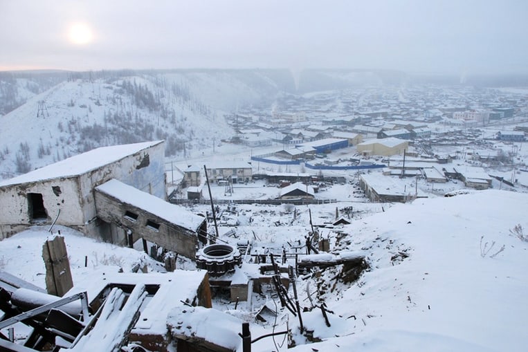 Verkhoyansk, una delle città più fredde della Russia